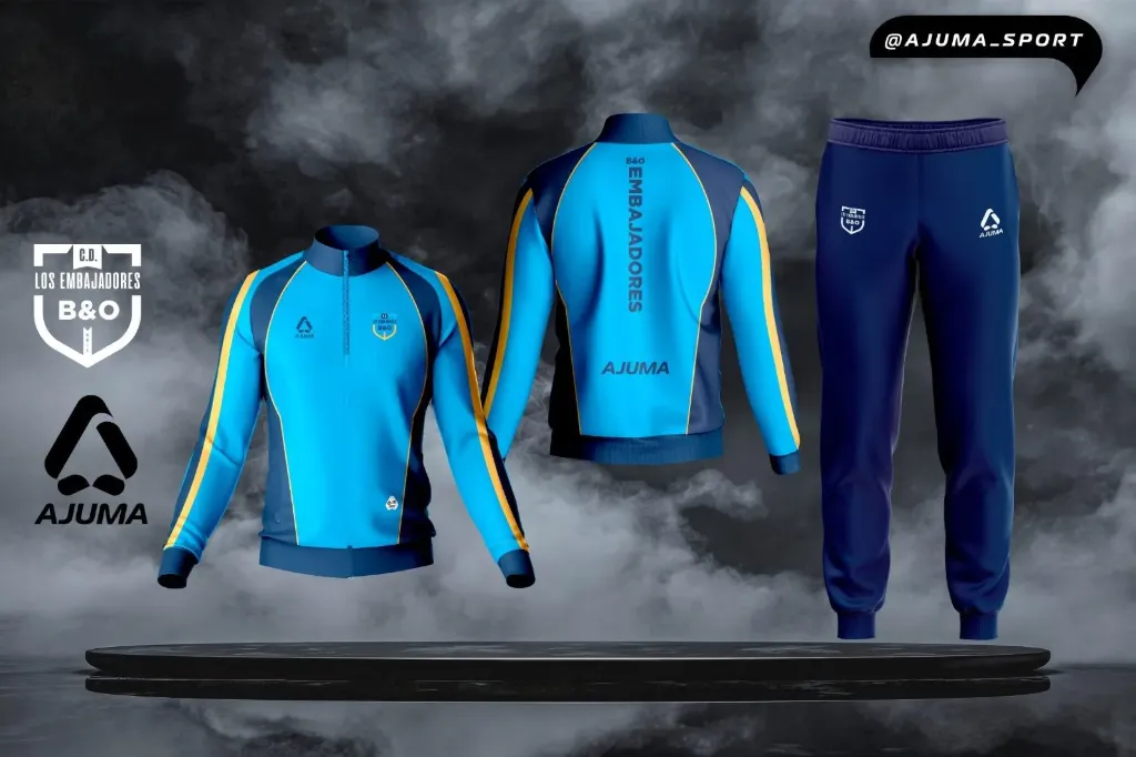 Conjunto deportivo azul celeste $272.000